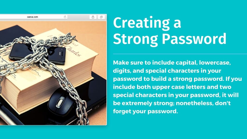 Creating a Strong Password