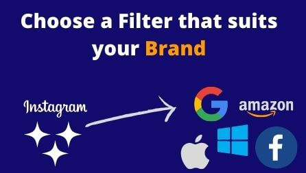 choose a filter that suits your brand