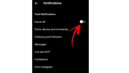 How to mute Instagram Notification from pc