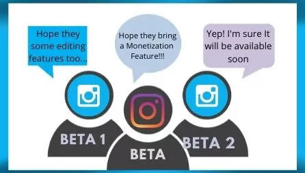 Instagram beta testing