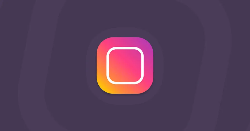 Instagram photo border App logo