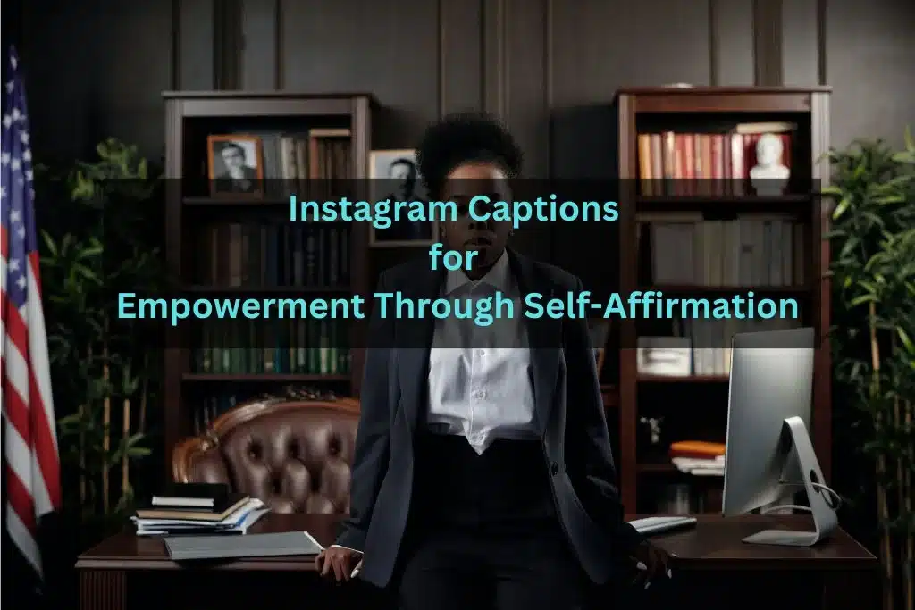 Captions for Empowerment Through Self-Affirmation