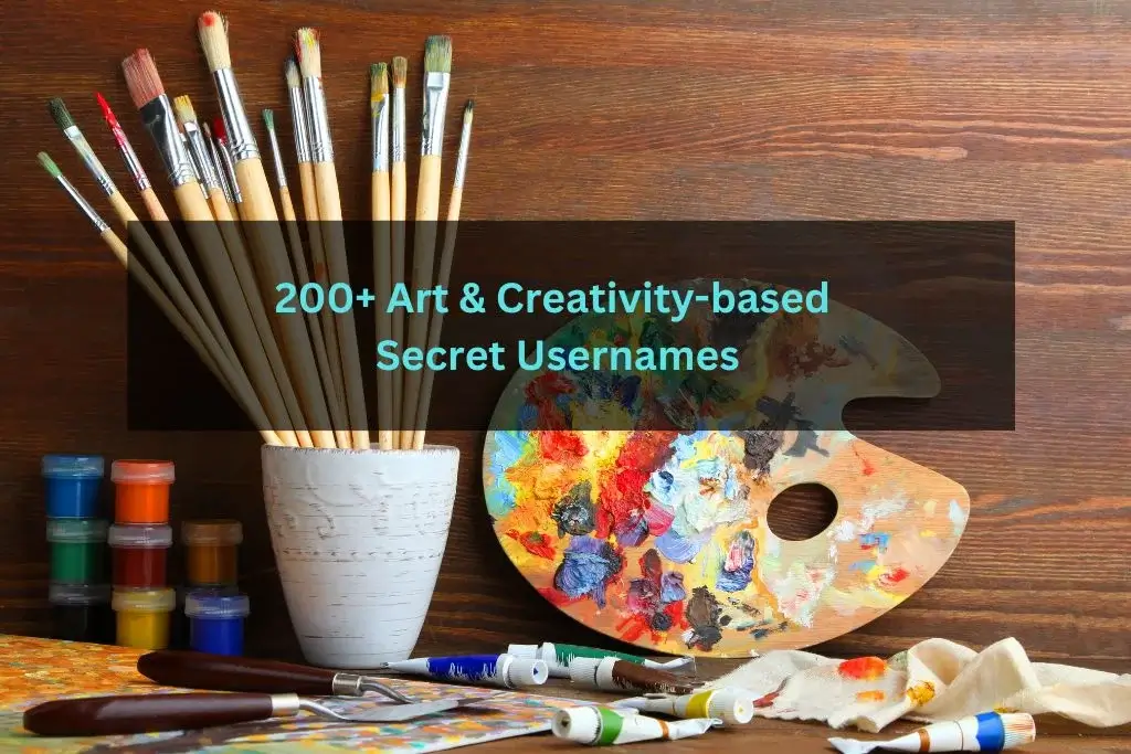 Art & Creativity-based Secret Usernames