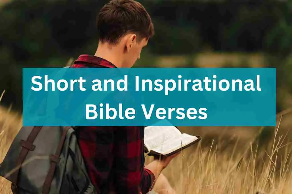 Short and Inspirational Bible Verses for Instagram